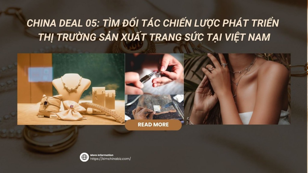 Tập đoàn sản xuất trang sức OEM/ODM quy mô lớn tại Đông Quản tìm đối tác tại Việt Nam
