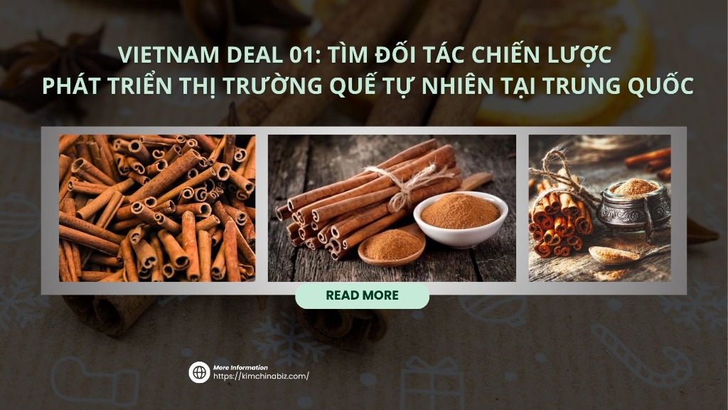 Doanh nghiệp Việt Nam sở hữu chuỗi cung ứng quế tự nhiên quy mô lớn tìm đối tác tại Trung Quốc